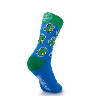 Calcetines running originales Dino Azul