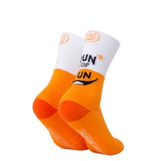 calcetines de running Run For Fun Naranja