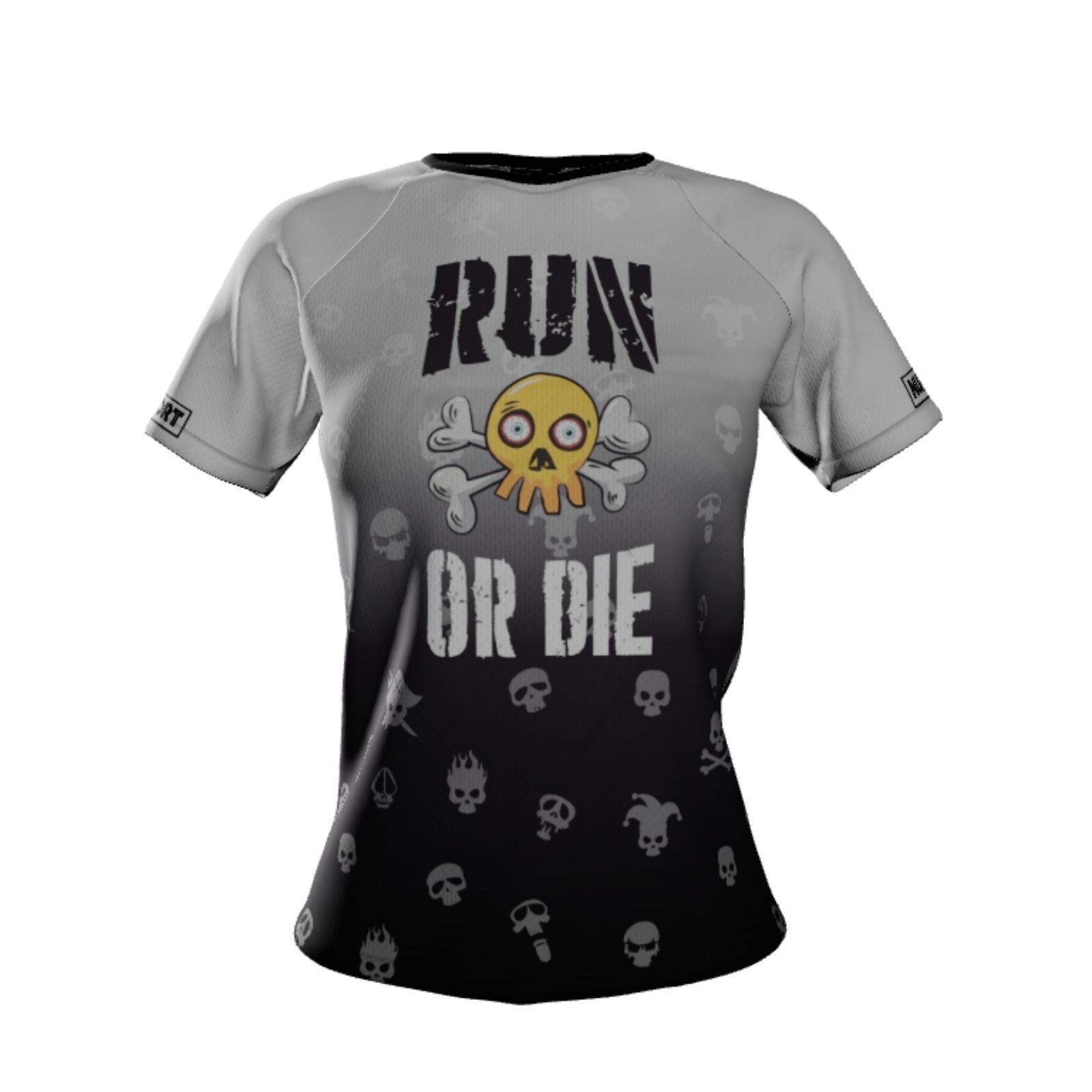 camiseta_RUNORDIE_mujer camisetas running originales
