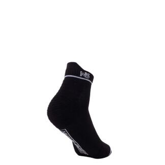 calcetín tobillero running negro