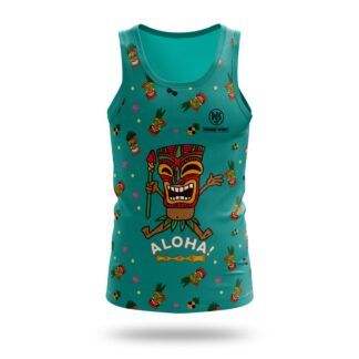 camiseta running de tirantes hombre