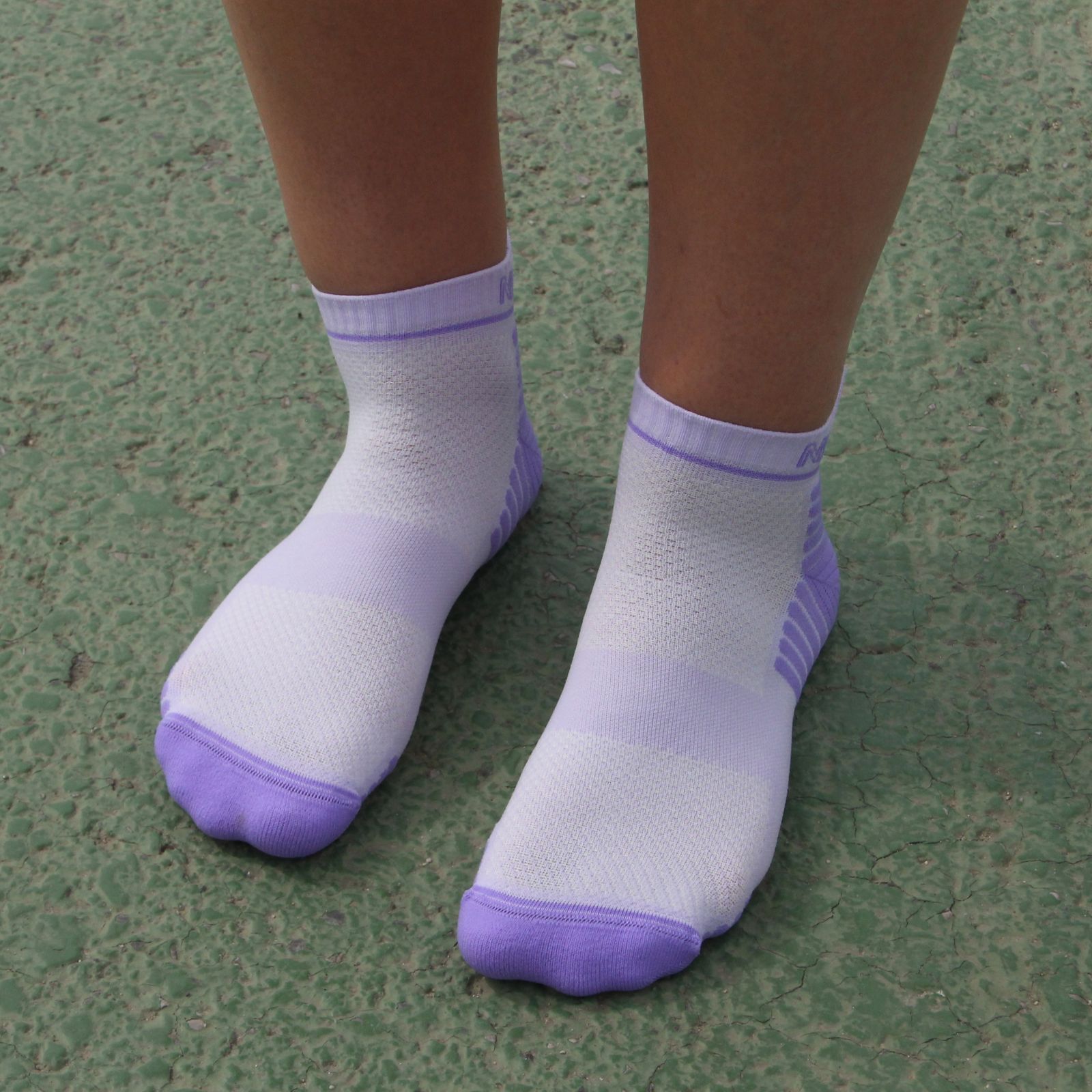 Essential_Malva calcetín running tobillero