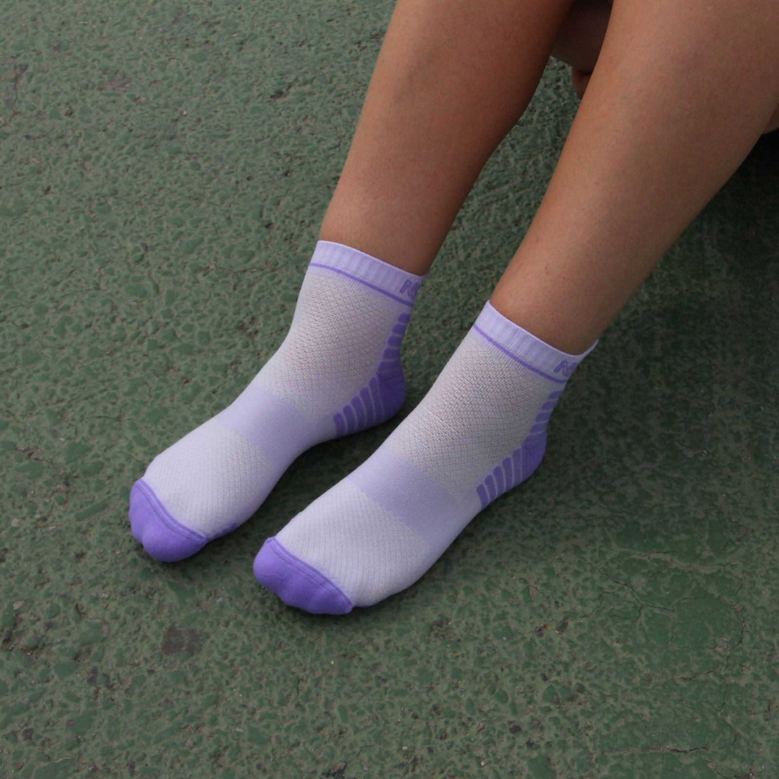 Essential_Malva calcetín running tobillero