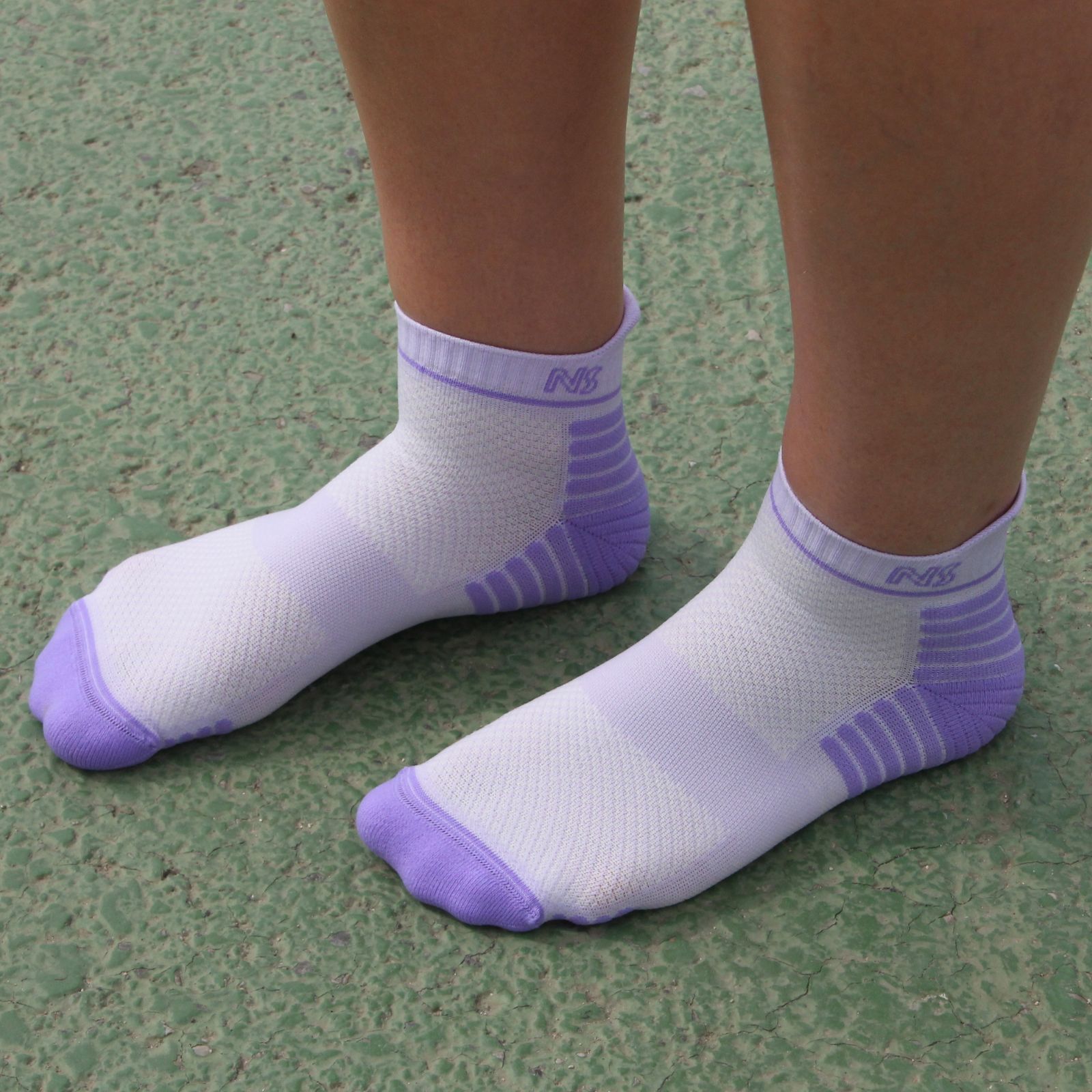 Essential_Malva calcetín running tobillero