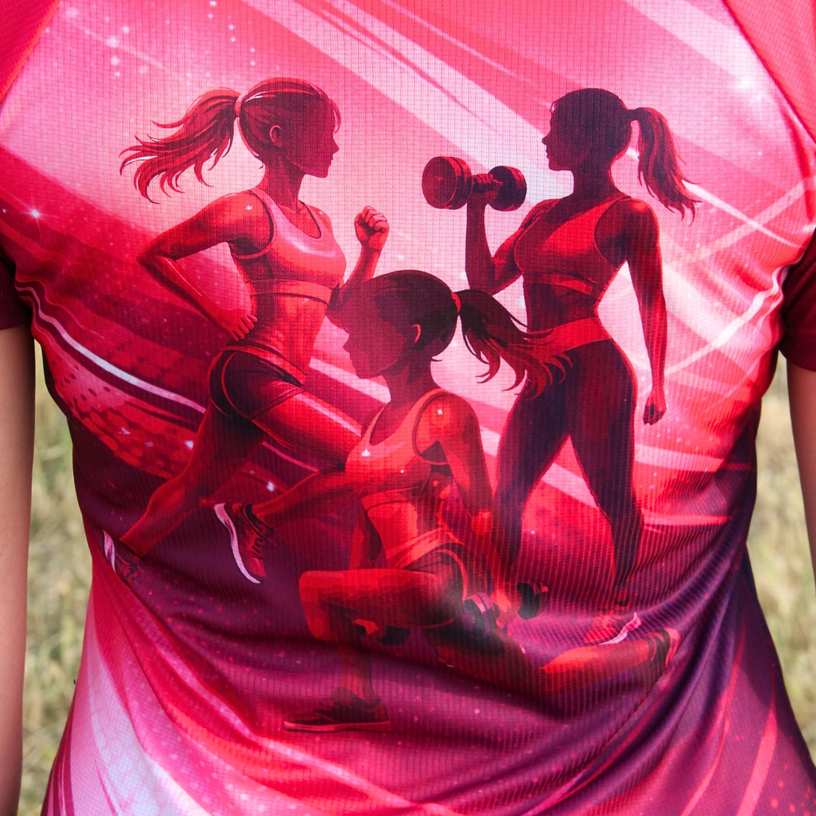 camiseta_running_GIRLPOWER camiseta running para mujer