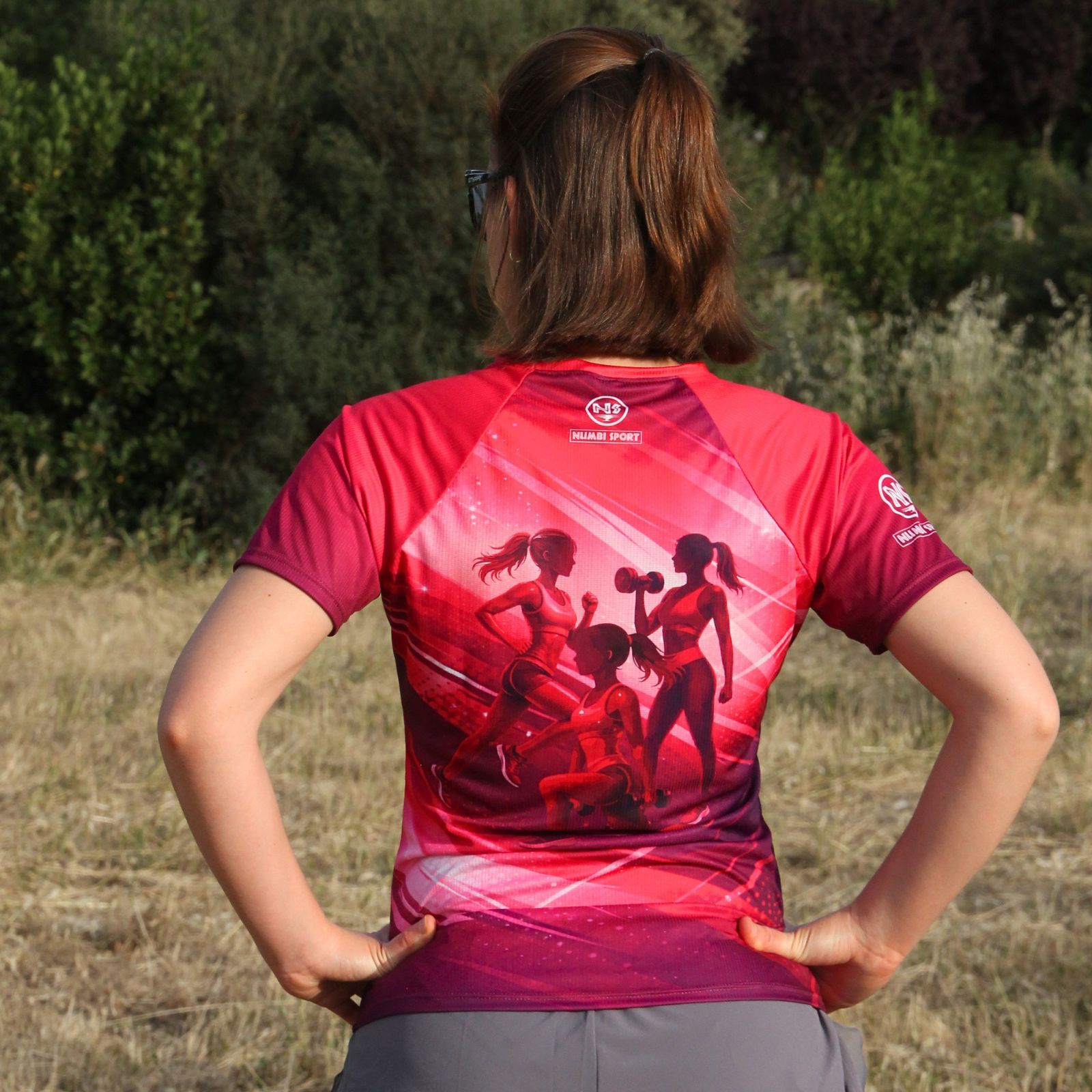 camiseta_running_GIRLPOWER camiseta running para mujer
