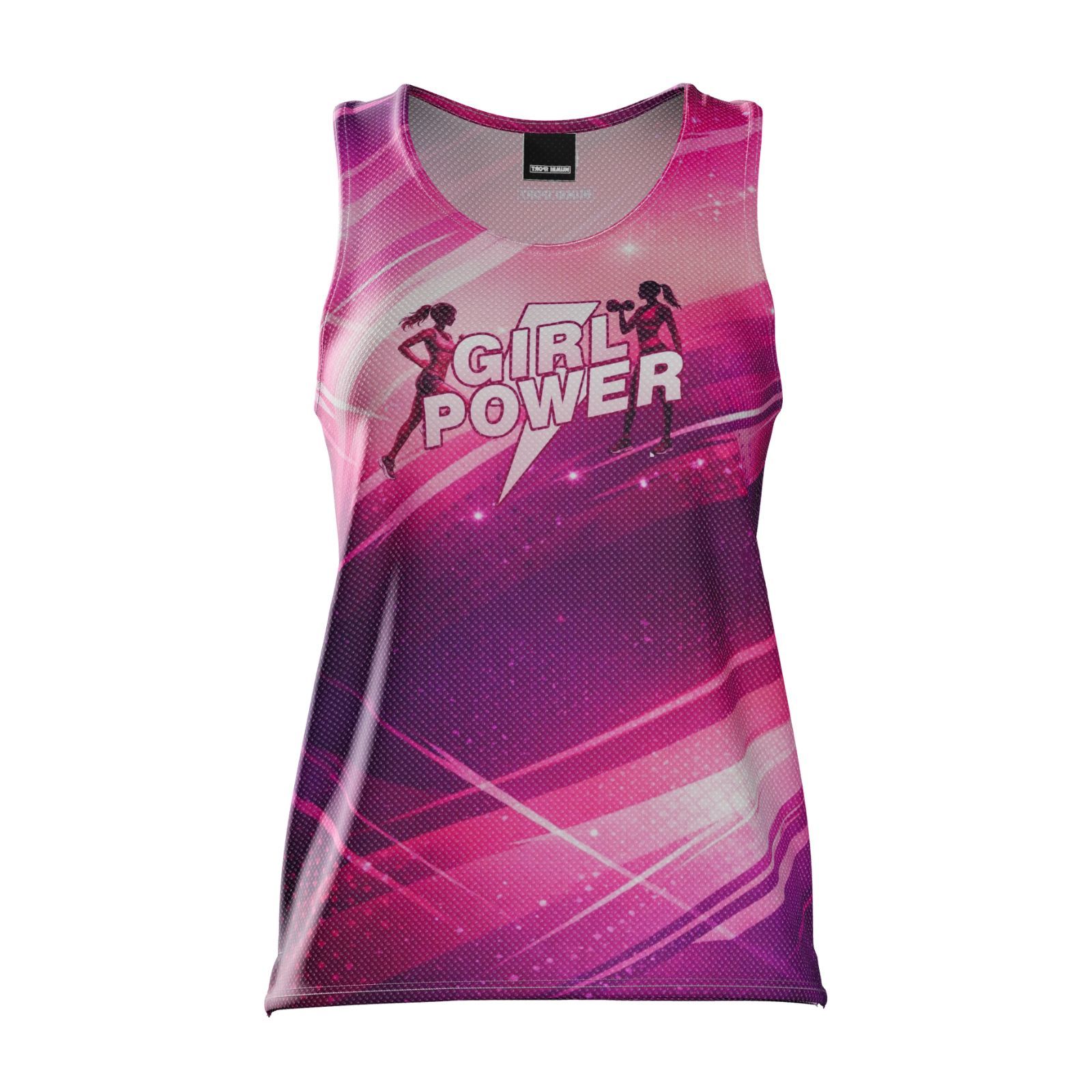 camiseta_running_tirantes_GIRLPOWER camisetas running tirantes para mujer